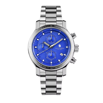 Men'S Watches Luxury Brands Stainless Steel Gold Watches Quartz Waterproof Timepieces Elegant Dating Watches