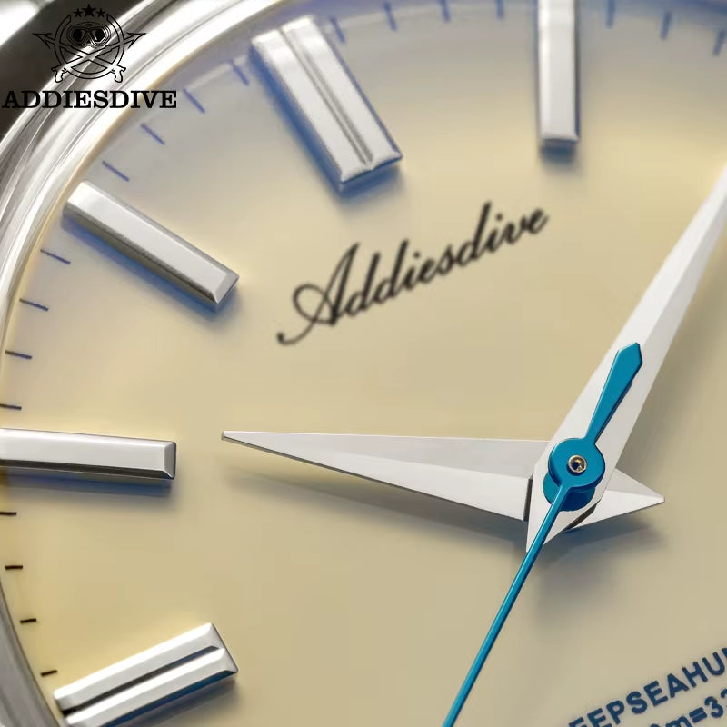 2024 New 36Mm Couple Watches Quartz Watches Steel Bubble Mirror Sapphire Glass Business Watches 100M Waterproof Watch