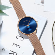 Fashion Women Watch Luxury Casual Simple Ladies Daily Dress Mesh Wristwatch Minimalist Waterproof Quartz Female Clock