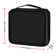 8 Slots Watch Box Organizer/Men Watch Display Storage Case Fits All Wristwatches and Smart Watches up to 42Mm