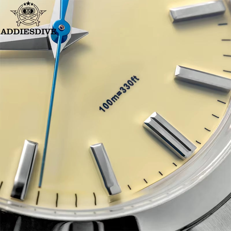 2024 New 36Mm Couple Watches Quartz Watches Steel Bubble Mirror Sapphire Glass Business Watches 100M Waterproof Watch