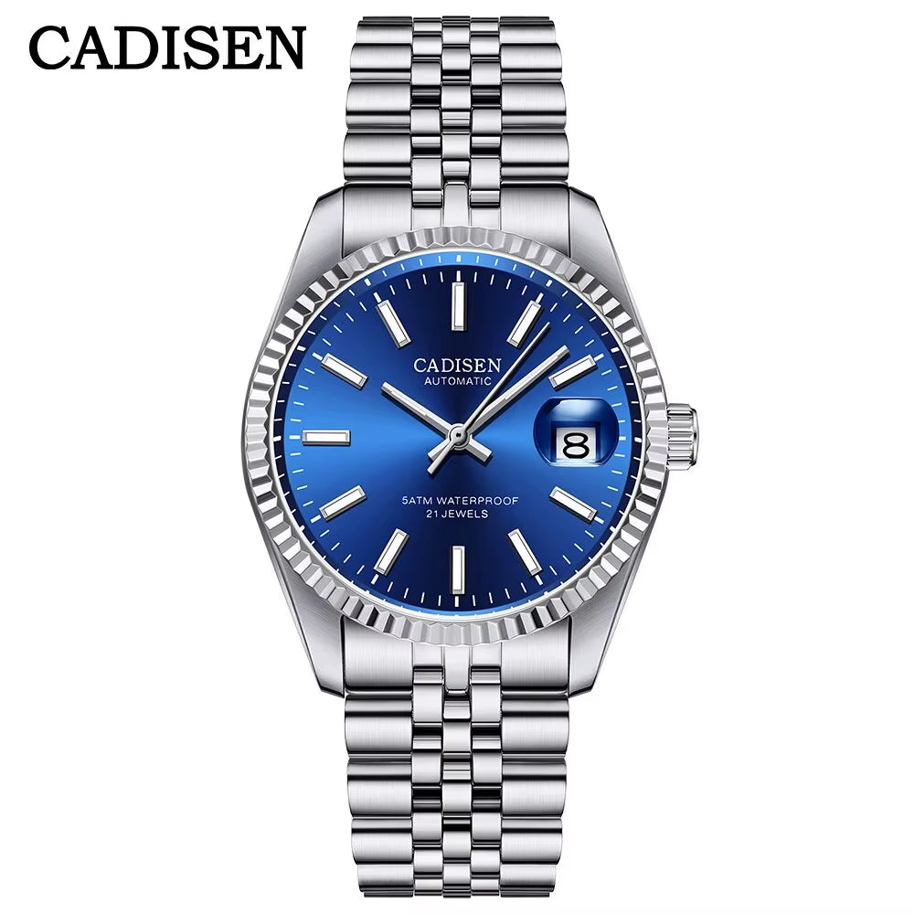 Men Mechanical Watch Top Brand Luxury Automatic Watch Business Stainless Steel Waterproof Watch Men Relogio Masculino