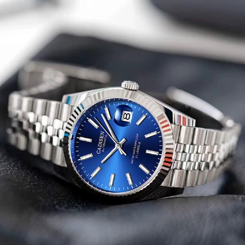 Men Mechanical Watch Top Brand Luxury Automatic Watch Business Stainless Steel Waterproof Watch Men Relogio Masculino