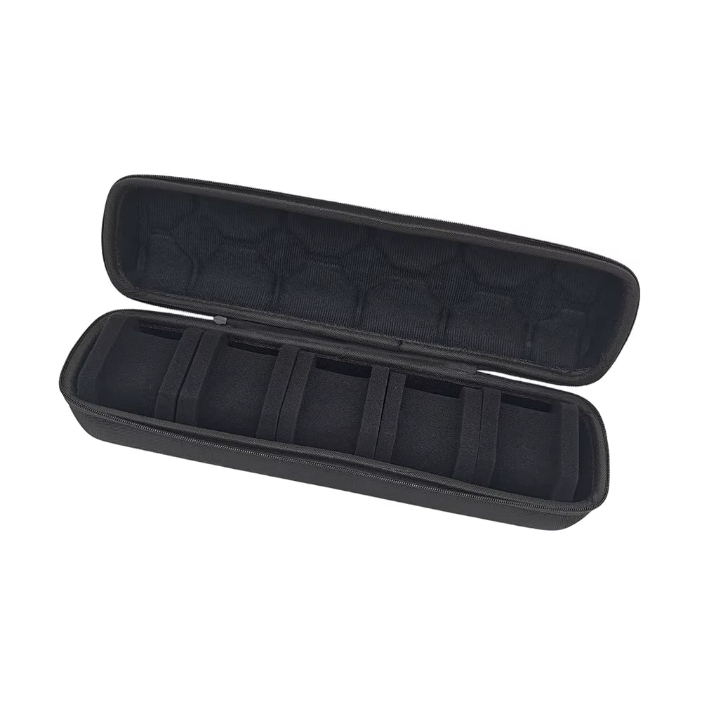 10 Slots Watch Storage Box Watch Zipper Travel Case Portable Watch Organizer Display Holder for Wristwatches and Smart Watches