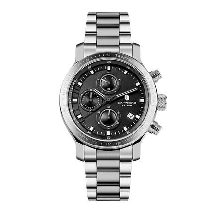 Men'S Watches Luxury Brands Stainless Steel Gold Watches Quartz Waterproof Timepieces Elegant Dating Watches