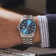 Men Mechanical Watch Top Brand Luxury Automatic Watch Business Stainless Steel Waterproof Watch Men Relogio Masculino